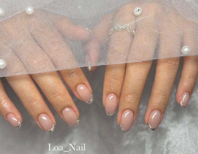 💅✨ガラスフレンチ✨💎