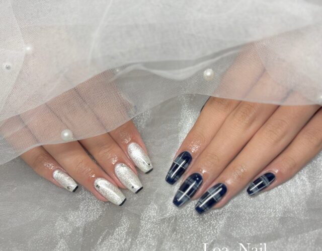 左右違うデザイン💛デザインが迷った時はいいかも✨