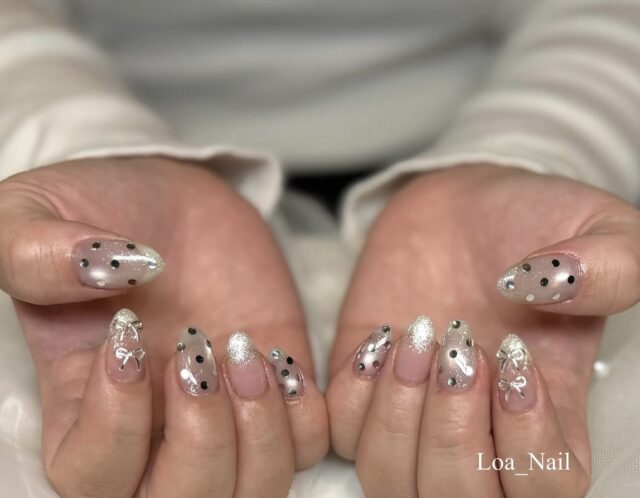 ✨遊び心のあるドットデザインをプラス✨